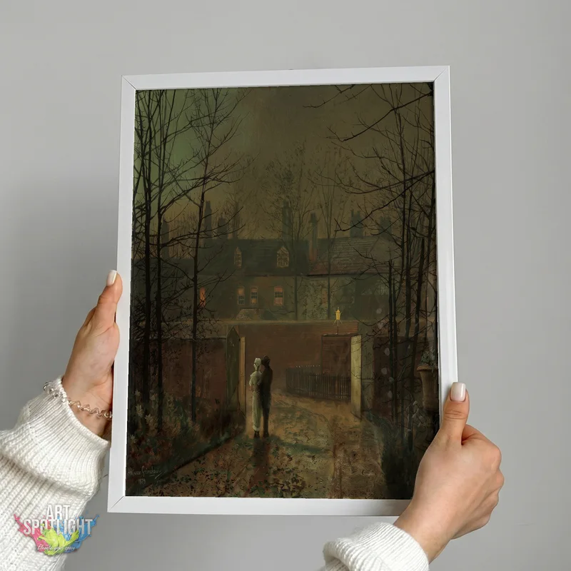 TWILIGHT AT THE GARDEN GATE