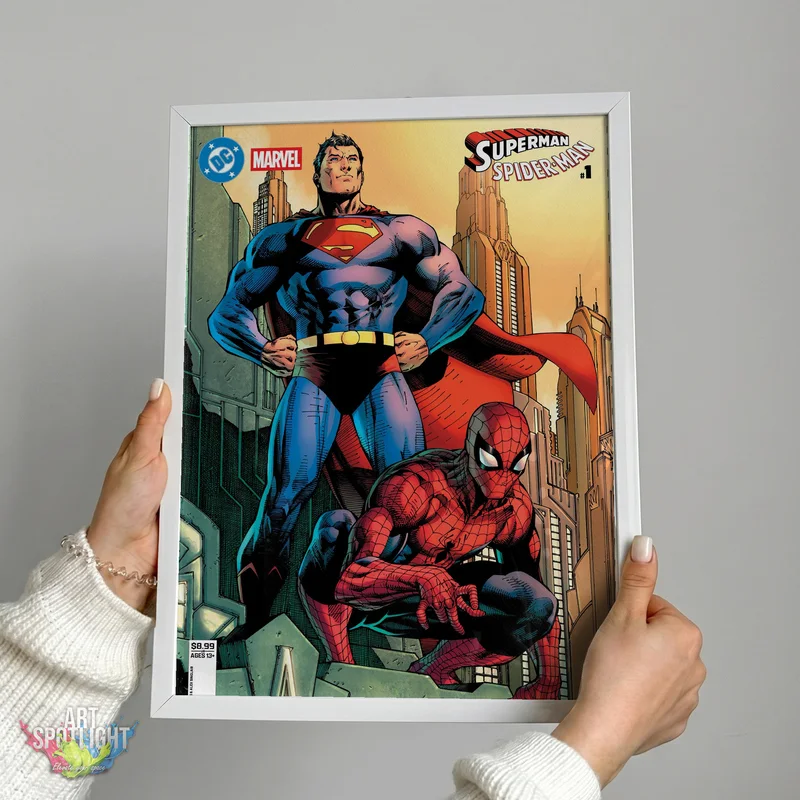 SUPERMAN AND SPIDER-MAN