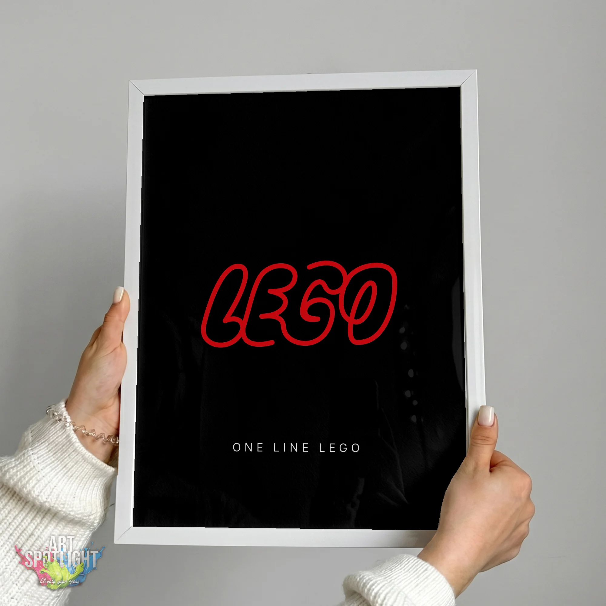 LEGO ONE LINE LOGO