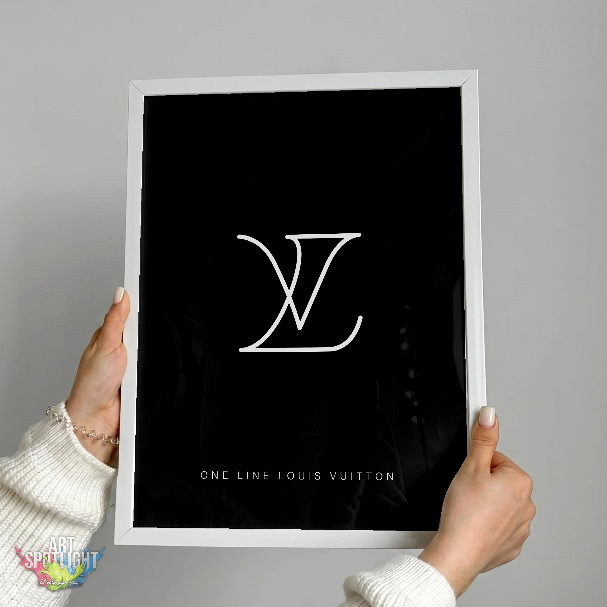LOUIS VUITTON ONE LINE LOGO