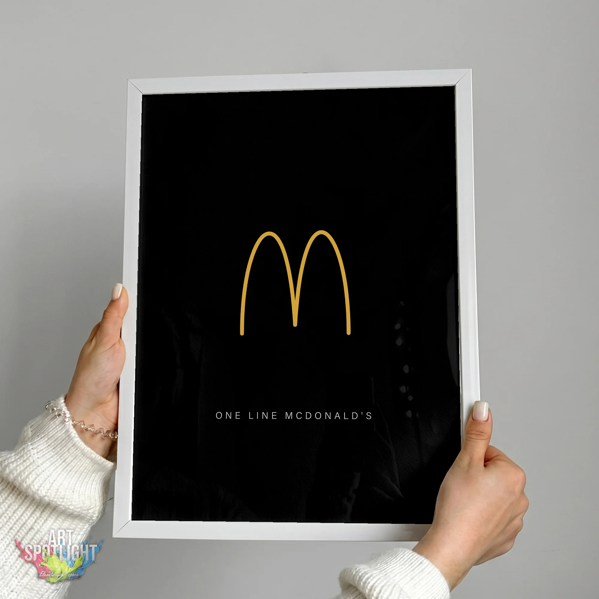 MCDONALD'S ONE LINE LOGO
