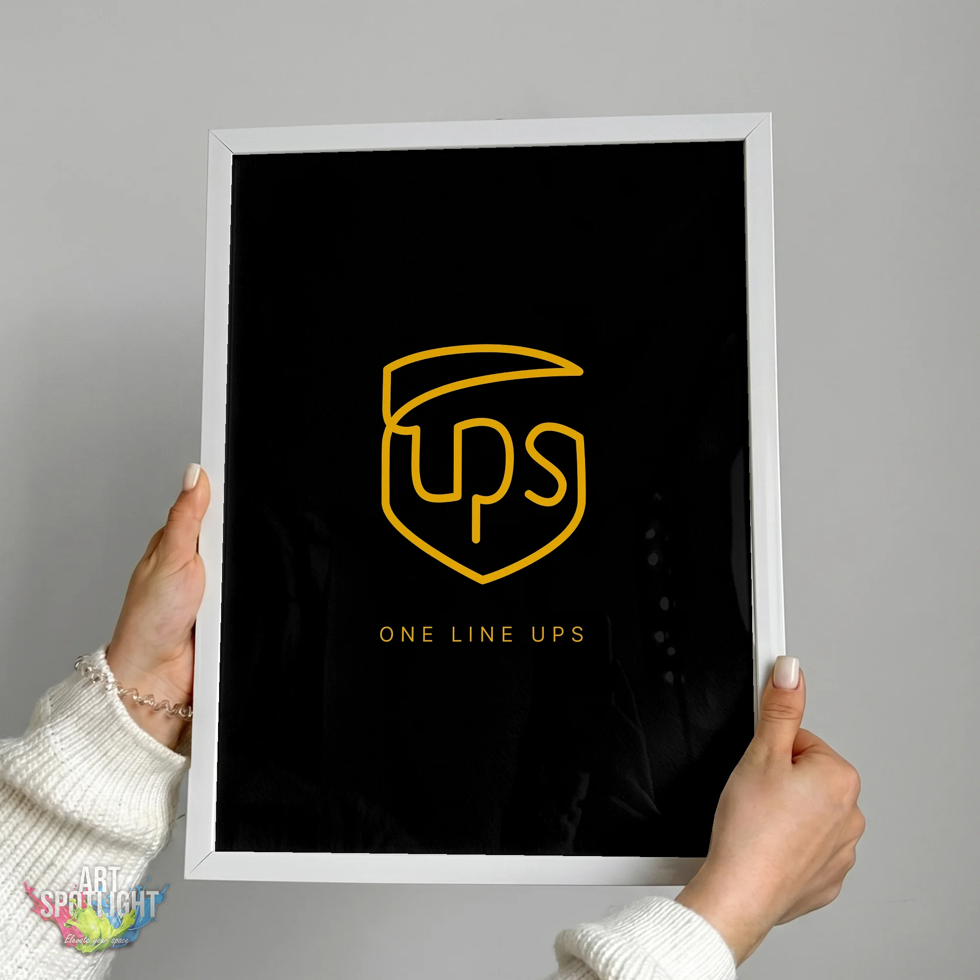 UPS ONE LINE LOGO