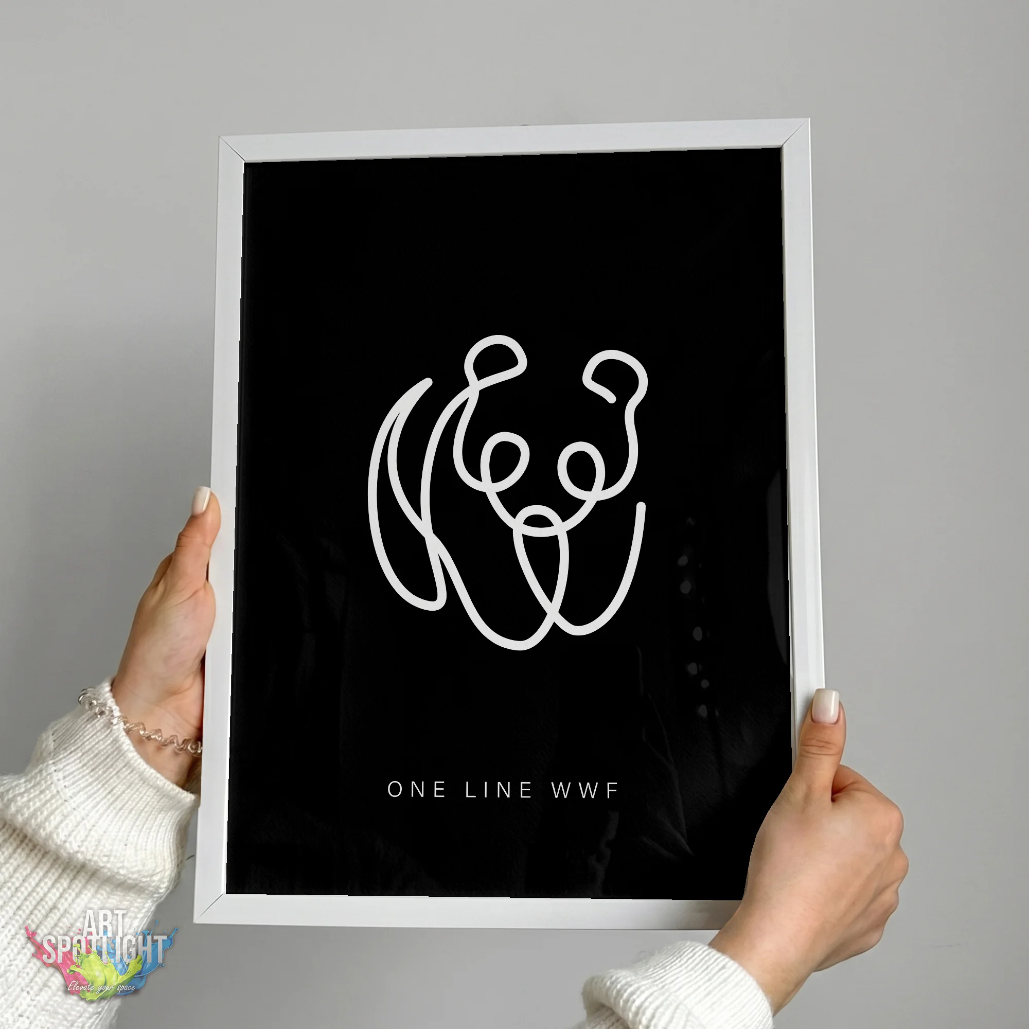 WWF ONE LINE LOGO