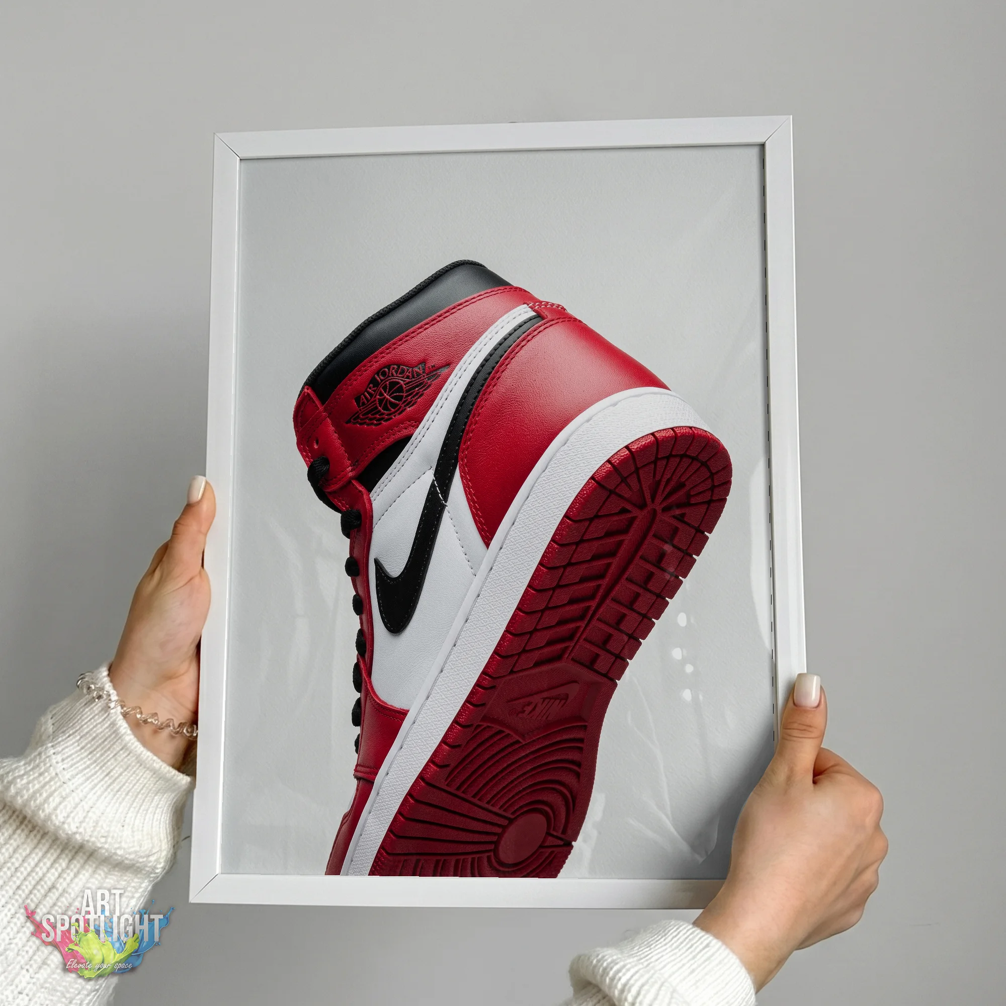 AIR JORDAN 1 RED AND WHITE