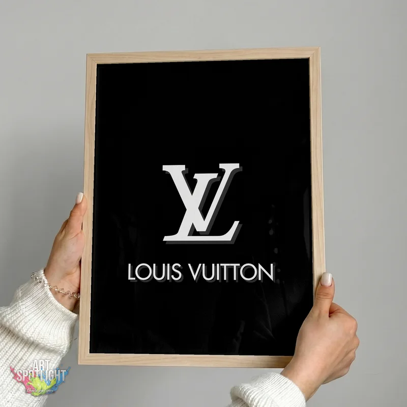 LOUIS VUITTON WHITE LOGO