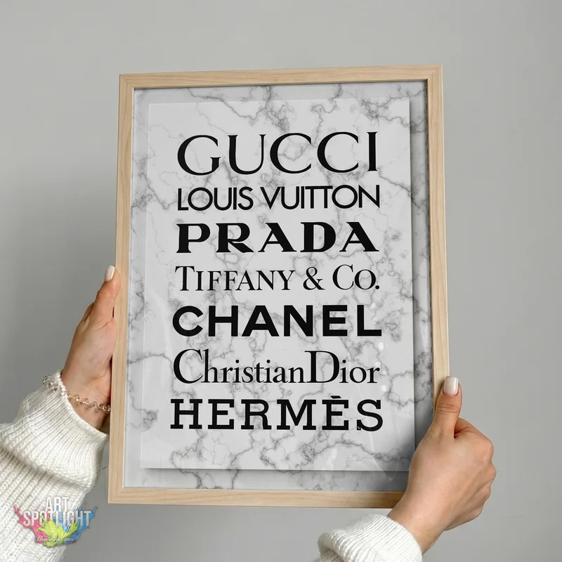 LUXURY FASHION WHITE MARBLE