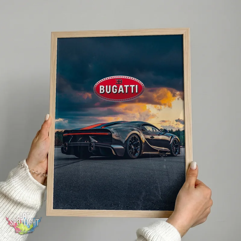 BUGATTI AT SUNSET