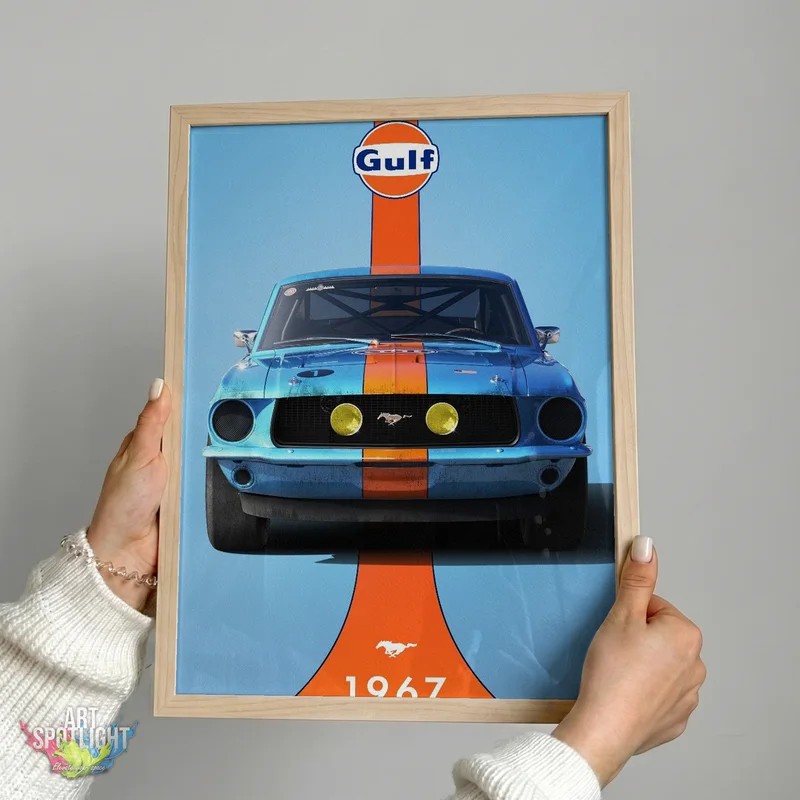 1967 GULF FORD MUSTANG