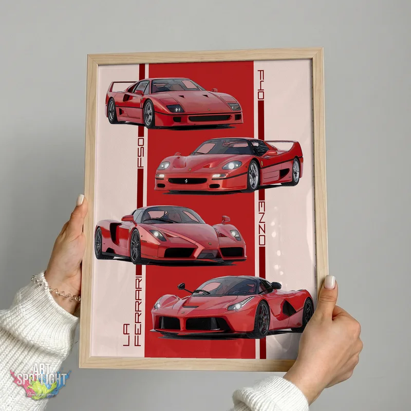FERRARI SUPERCAR EVOLUTION