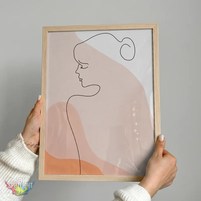 WOMAN IN PROFILE
