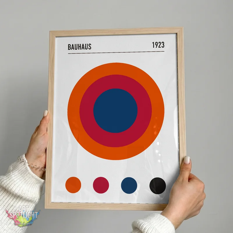BAUHAUS CONCENTRIC CIRCLES