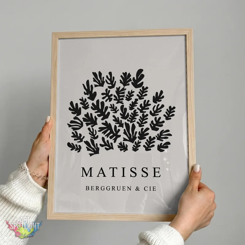 BLACK BOTANICAL SILHOUETTES