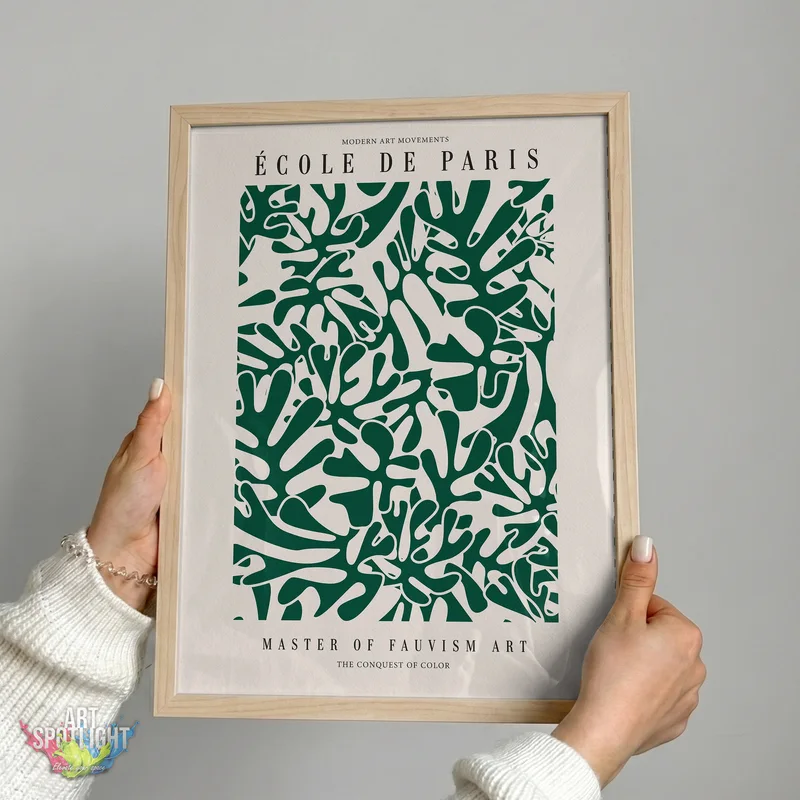 GREEN ORGANIC SHAPES