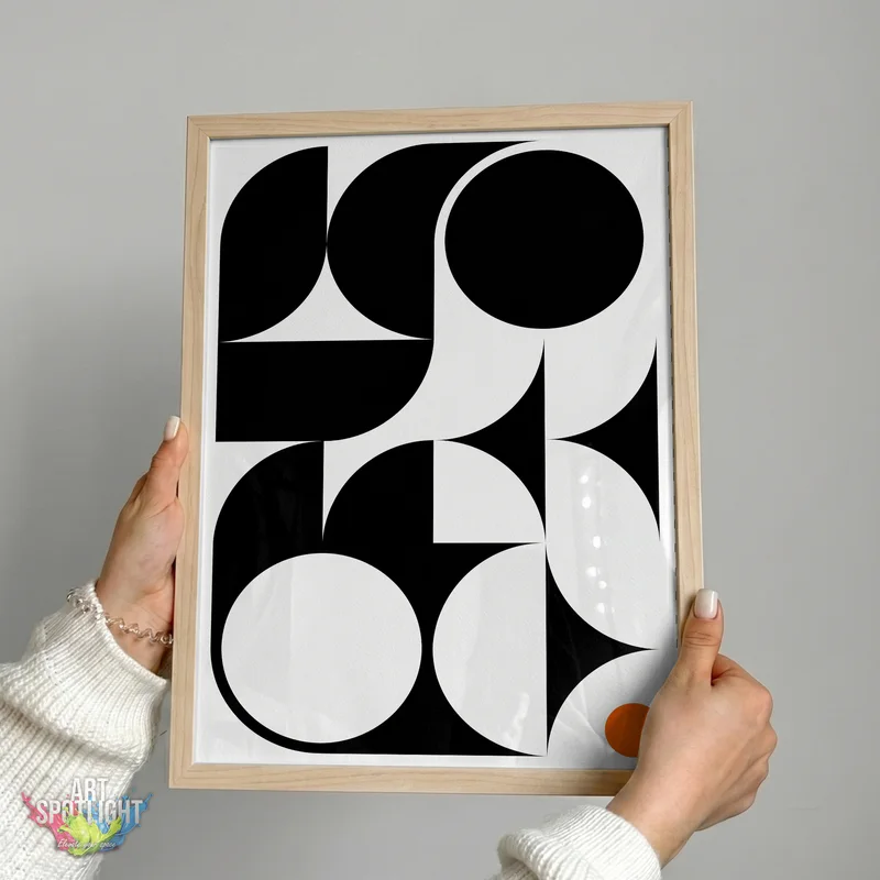 BLACK CURVES ORANGE CIRCLE