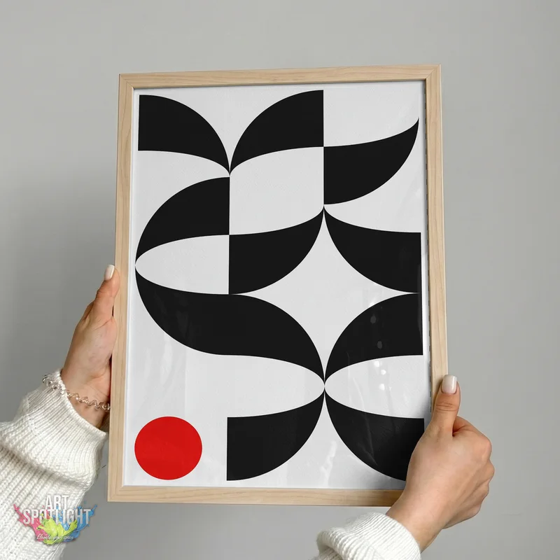 BLACK CURVES RED CIRCLE