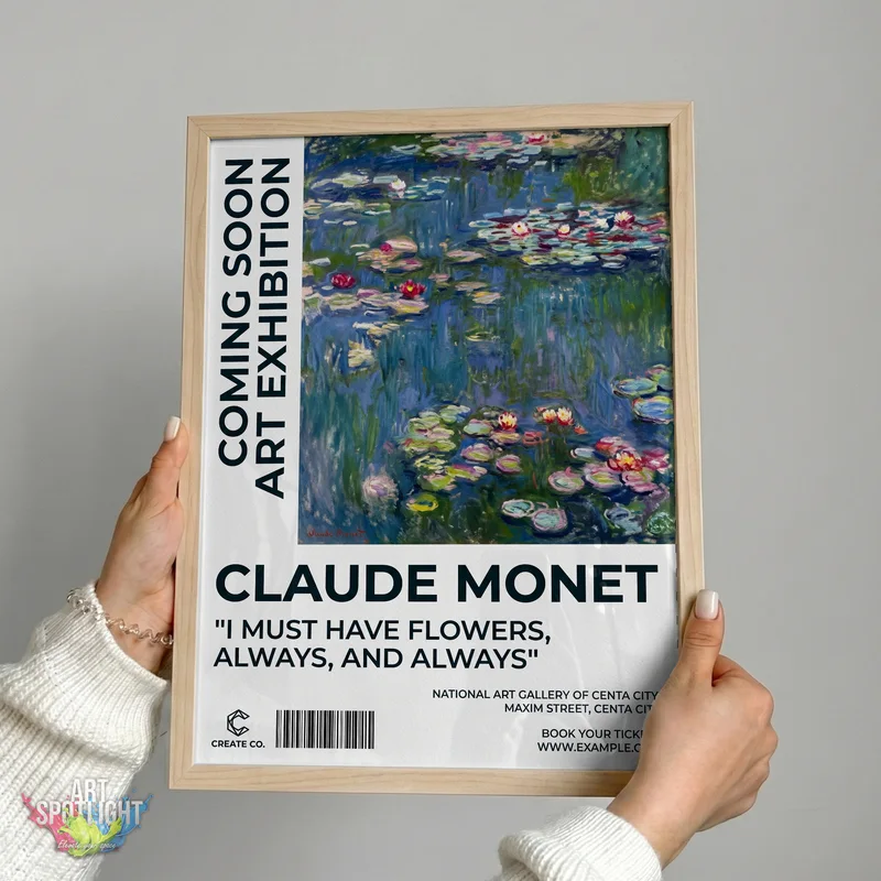 WATER LILIES — CLAUDE MONET