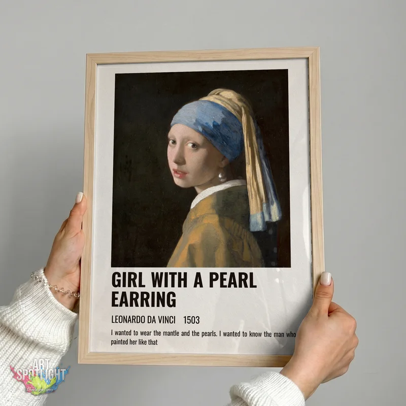 GIRL WITH A PEARL EARRING — JOHANNES VERMEER