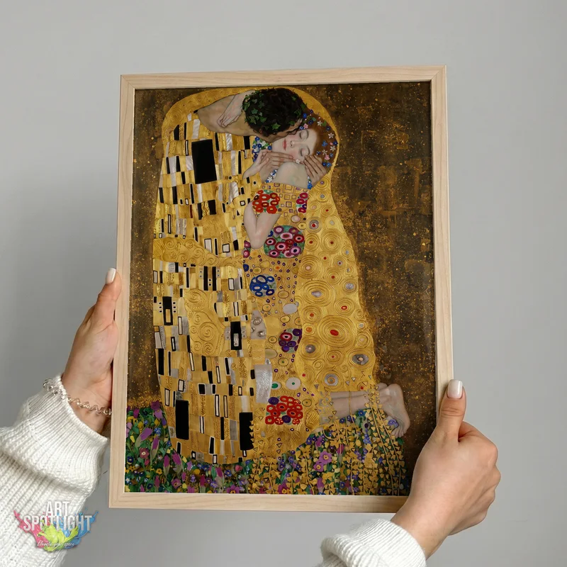 THE KISS BY GUSTAV KLIMT
