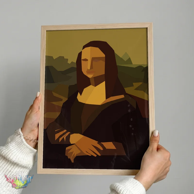 MONA LISA — AFTER LEONARDO DA VINCI