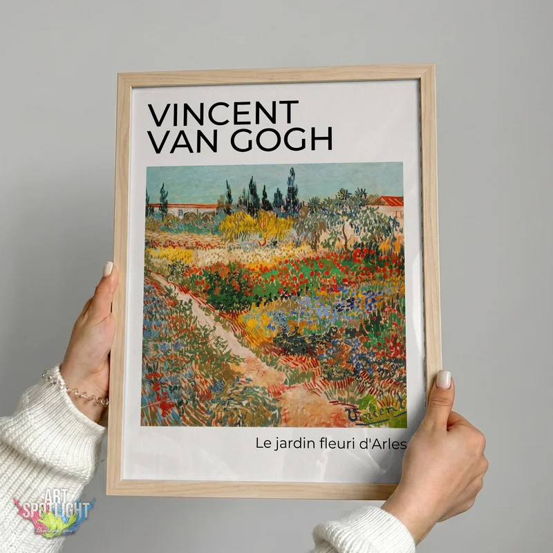 VINCENT VAN GOGH — THE FLOWERING GARDEN OF ARLES