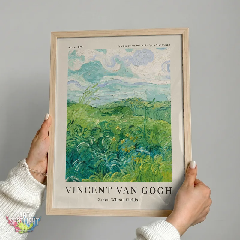 GREEN WHEAT FIELDS — VINCENT VAN GOGH