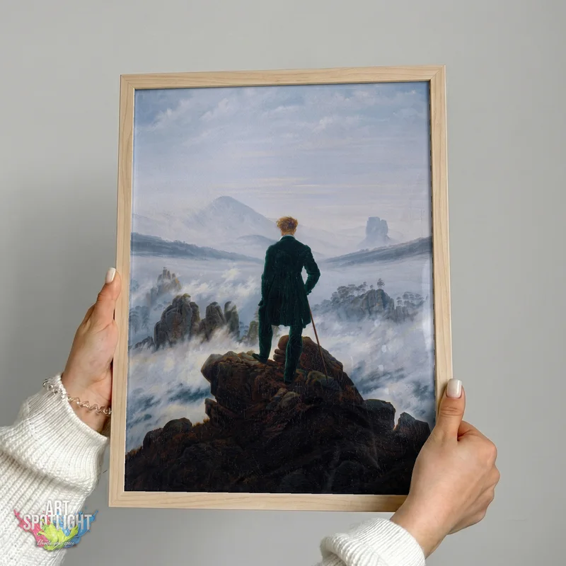 WANDERER ABOVE THE SEA OF FOG — CASPAR DAVID FRIEDRICH