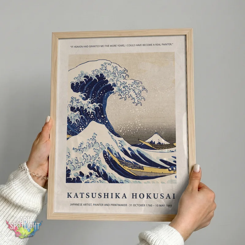 THE GREAT WAVE OFF KANAGAWA — KATSUSHIKA HOKUSAI