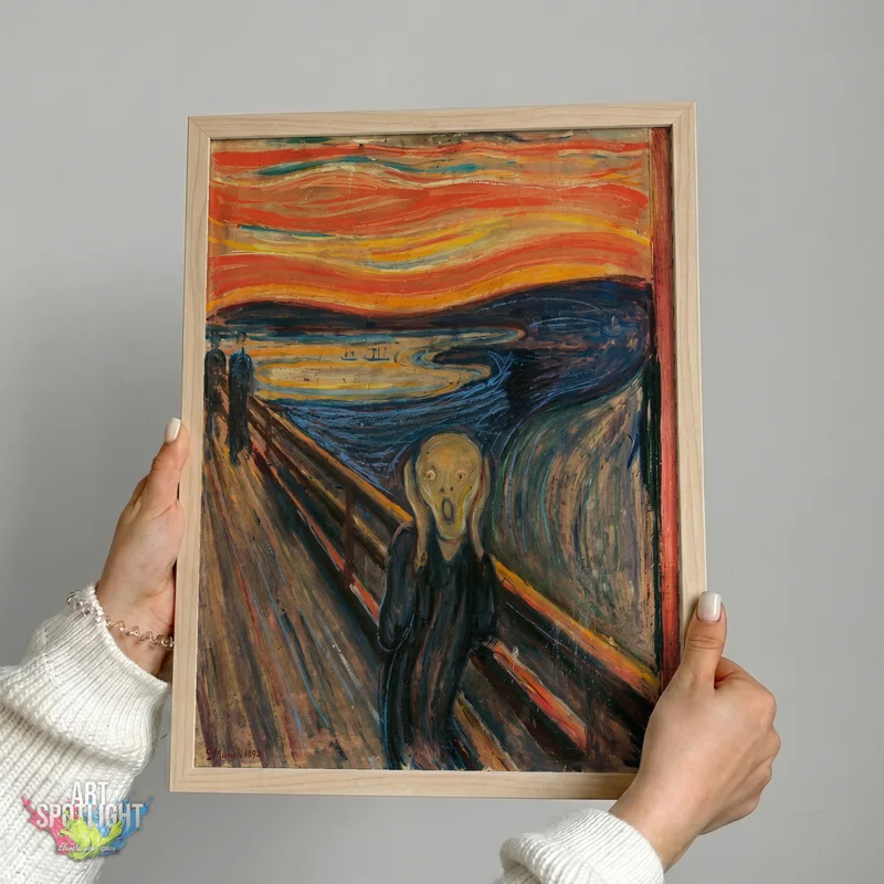 THE SCREAM BY EDVARD MUNCH