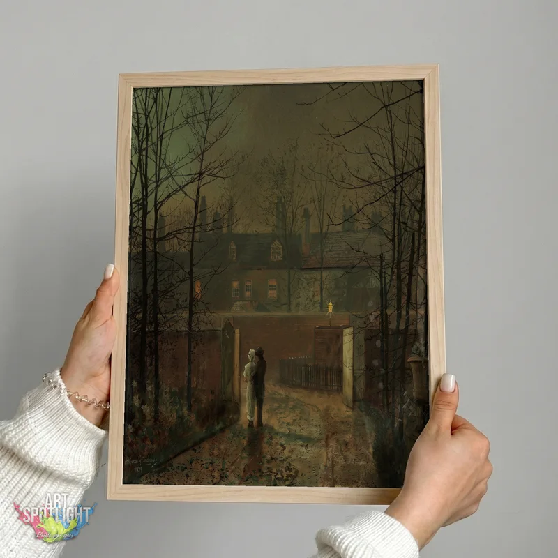 TWILIGHT AT THE GARDEN GATE