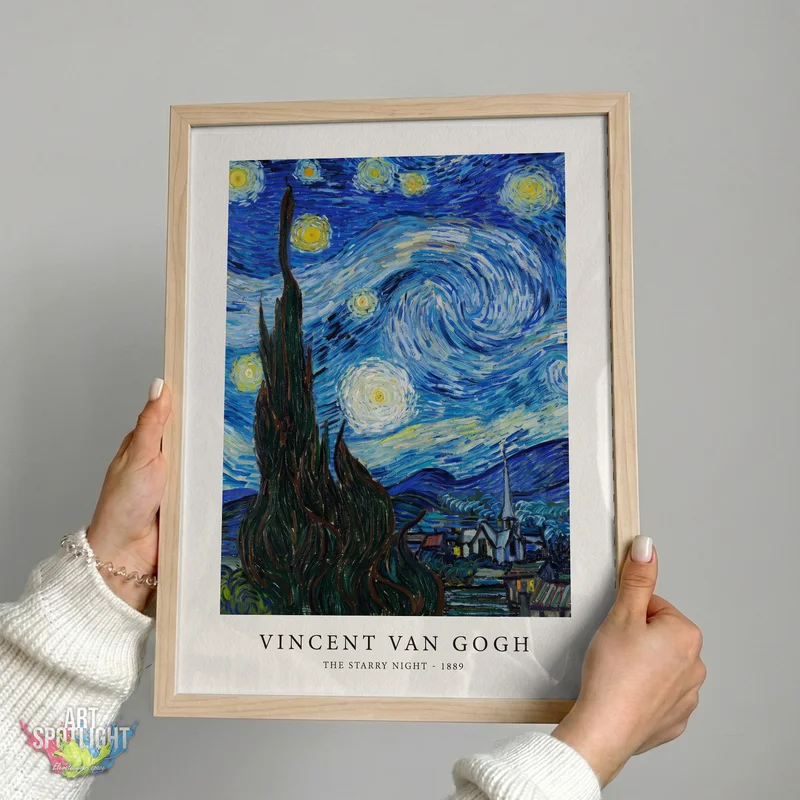 THE STARRY NIGHT — VINCENT VAN GOGH