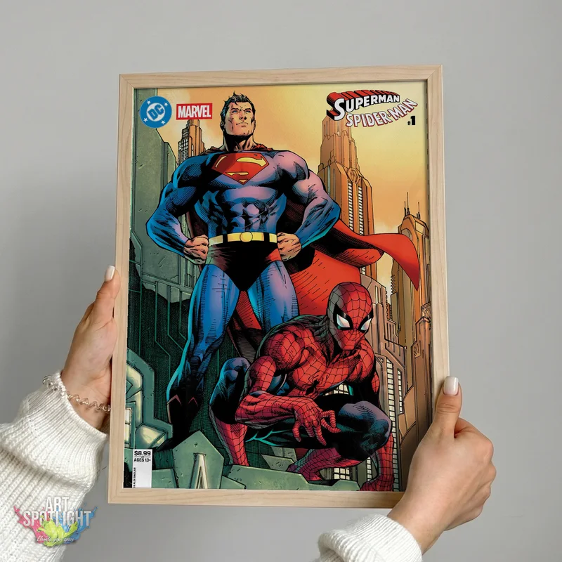 SUPERMAN AND SPIDER-MAN
