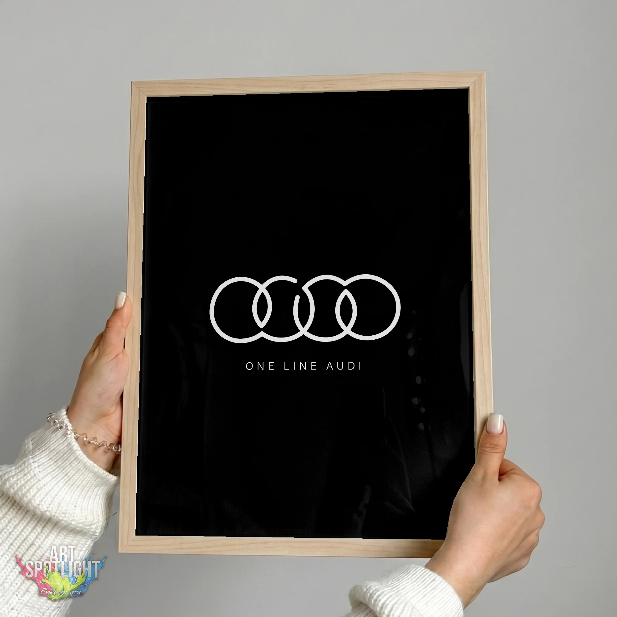 AUDI ONE LINE LOGO