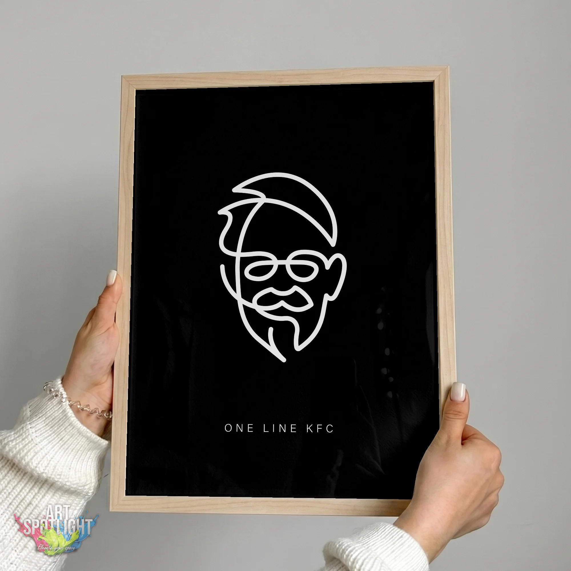 KFC ONE LINE LOGO