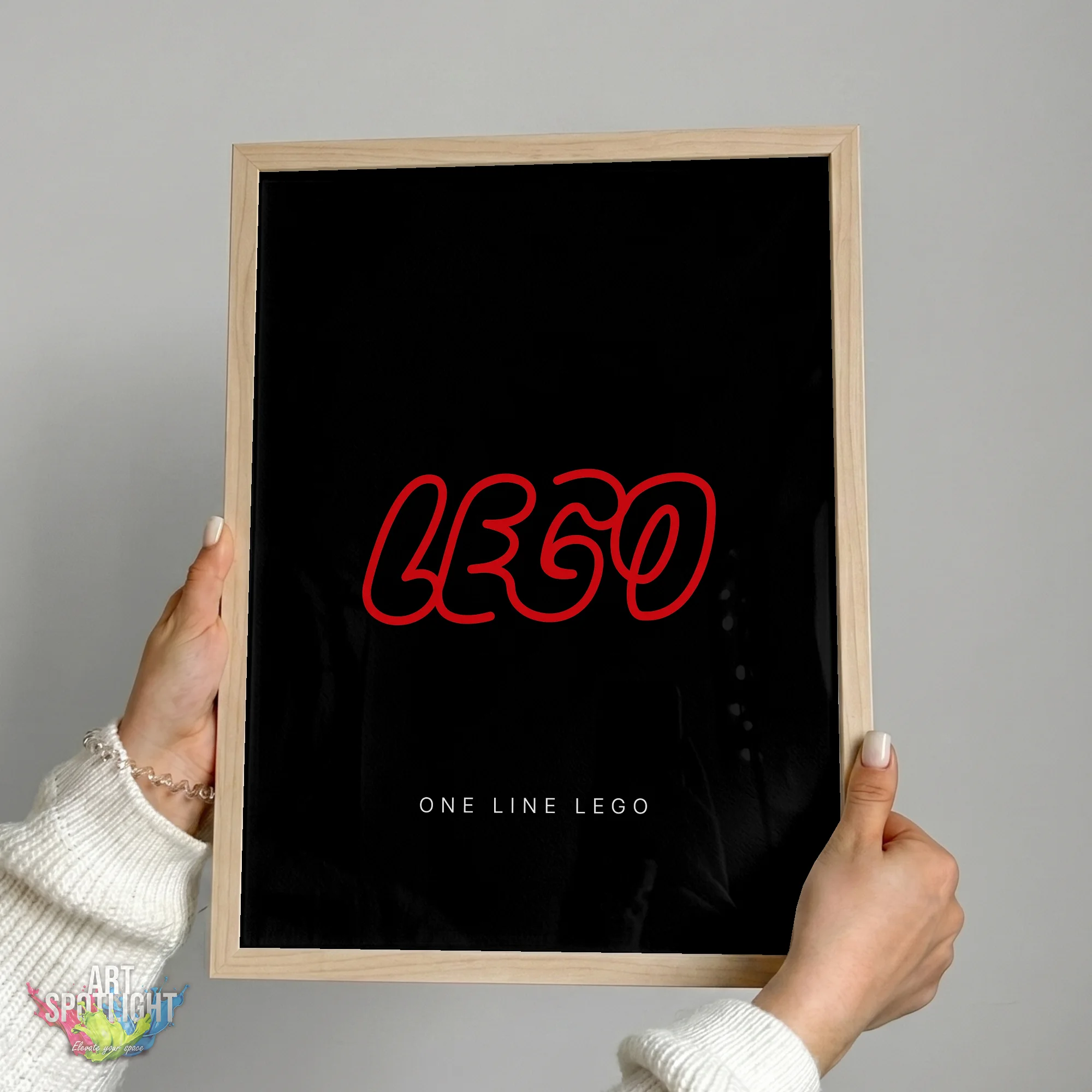 LEGO ONE LINE LOGO