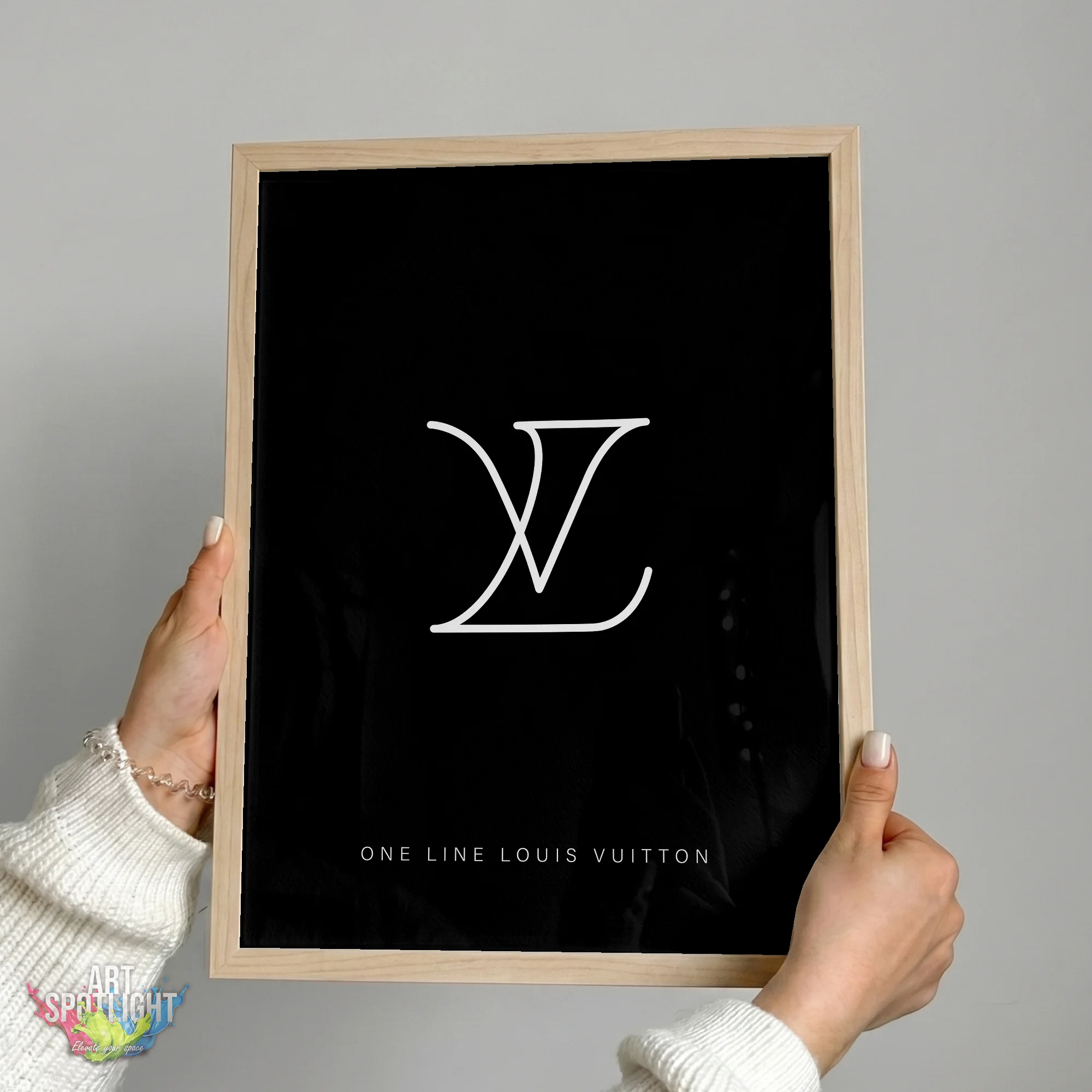 LOUIS VUITTON ONE LINE LOGO