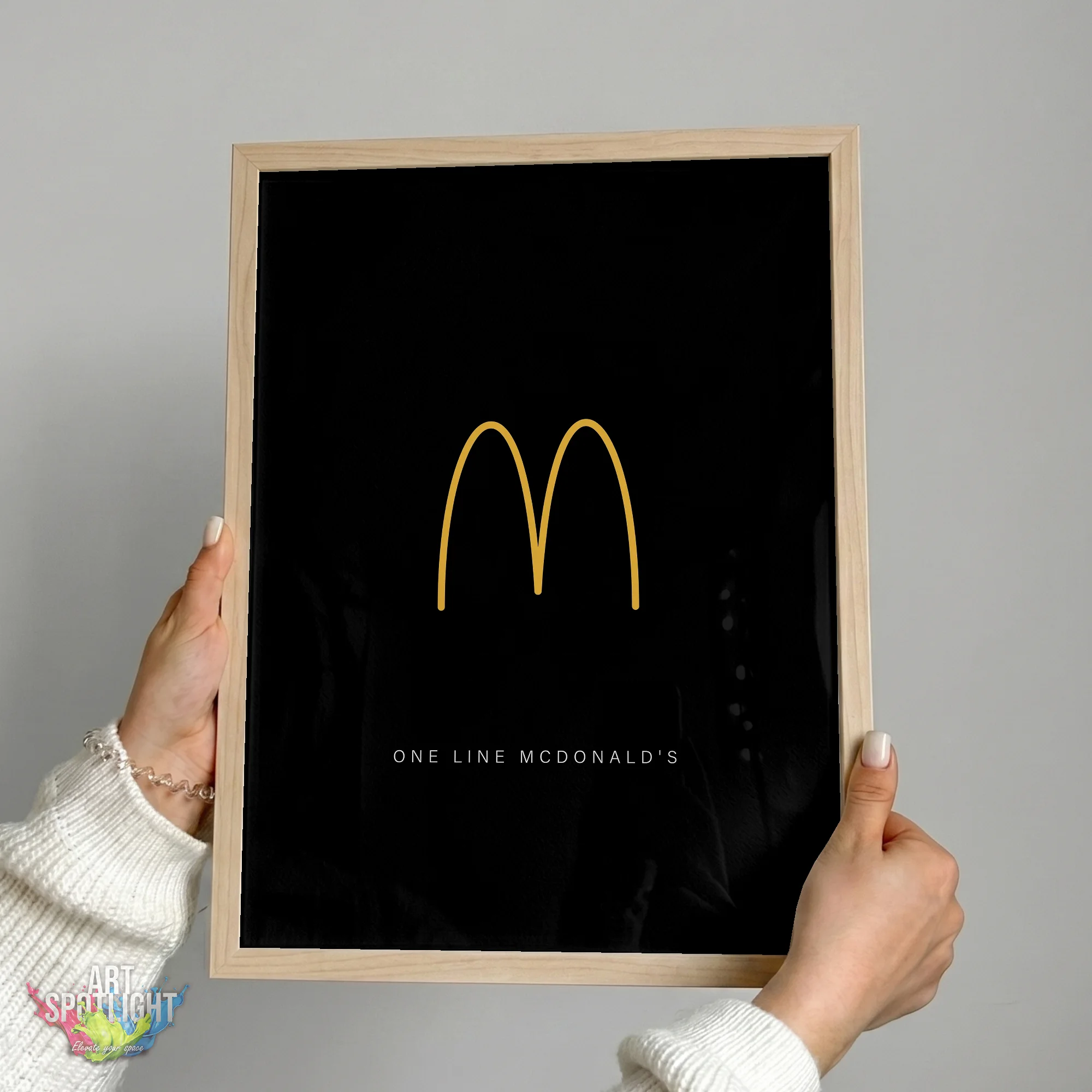 MCDONALD'S ONE LINE LOGO