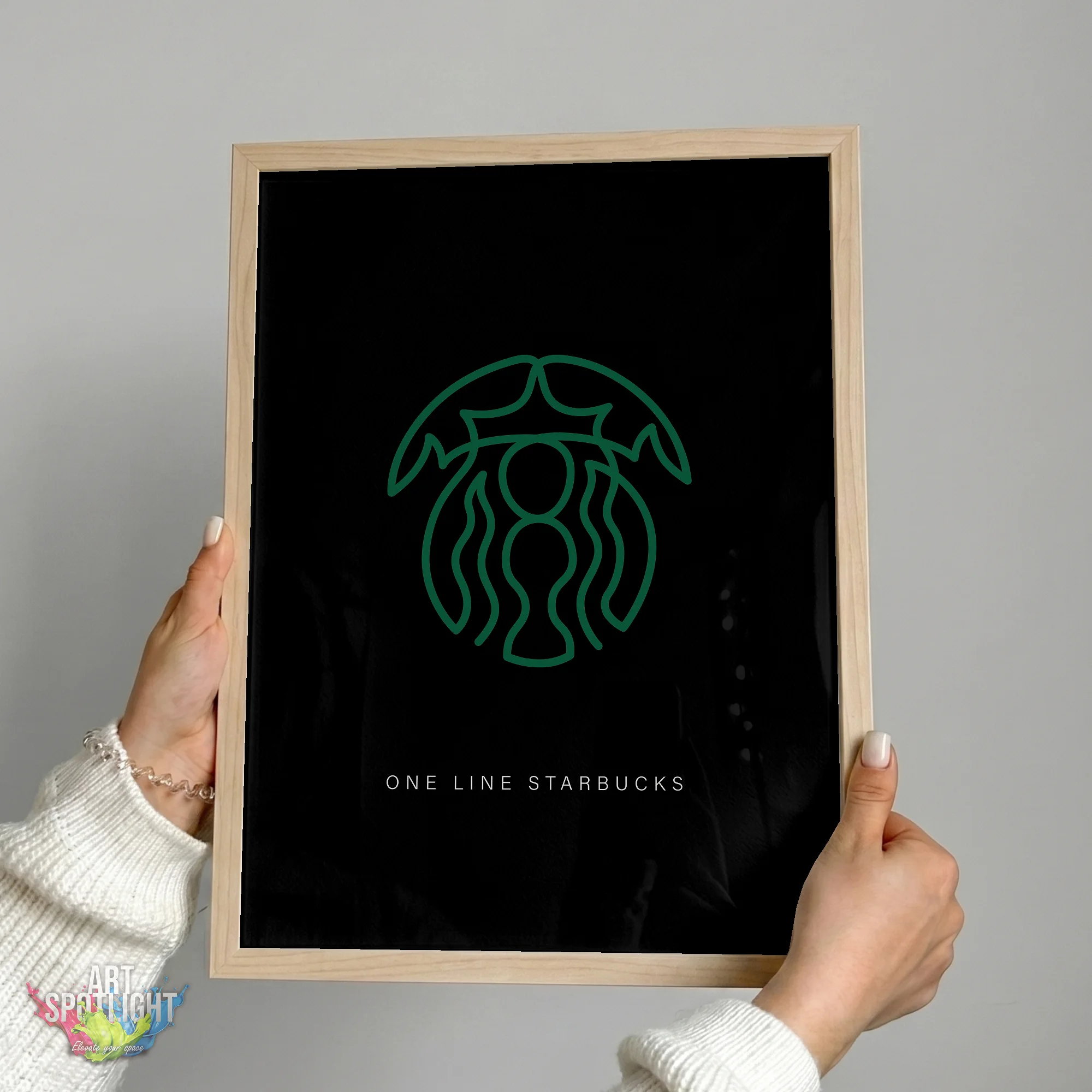 STARBUCKS ONE LINE LOGO