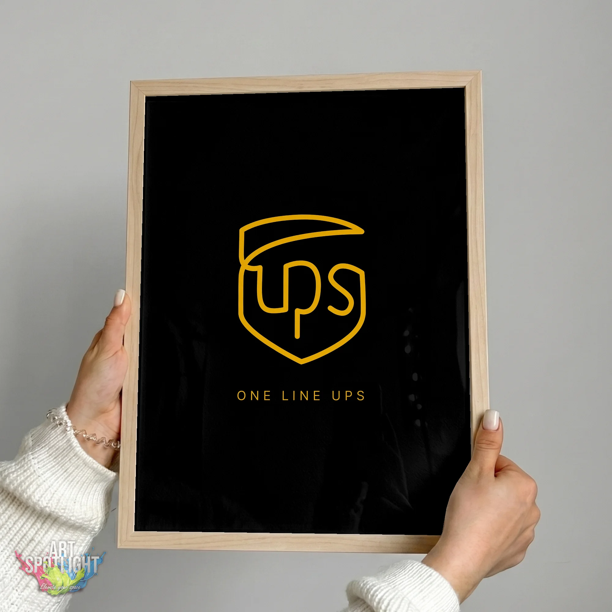 UPS ONE LINE LOGO