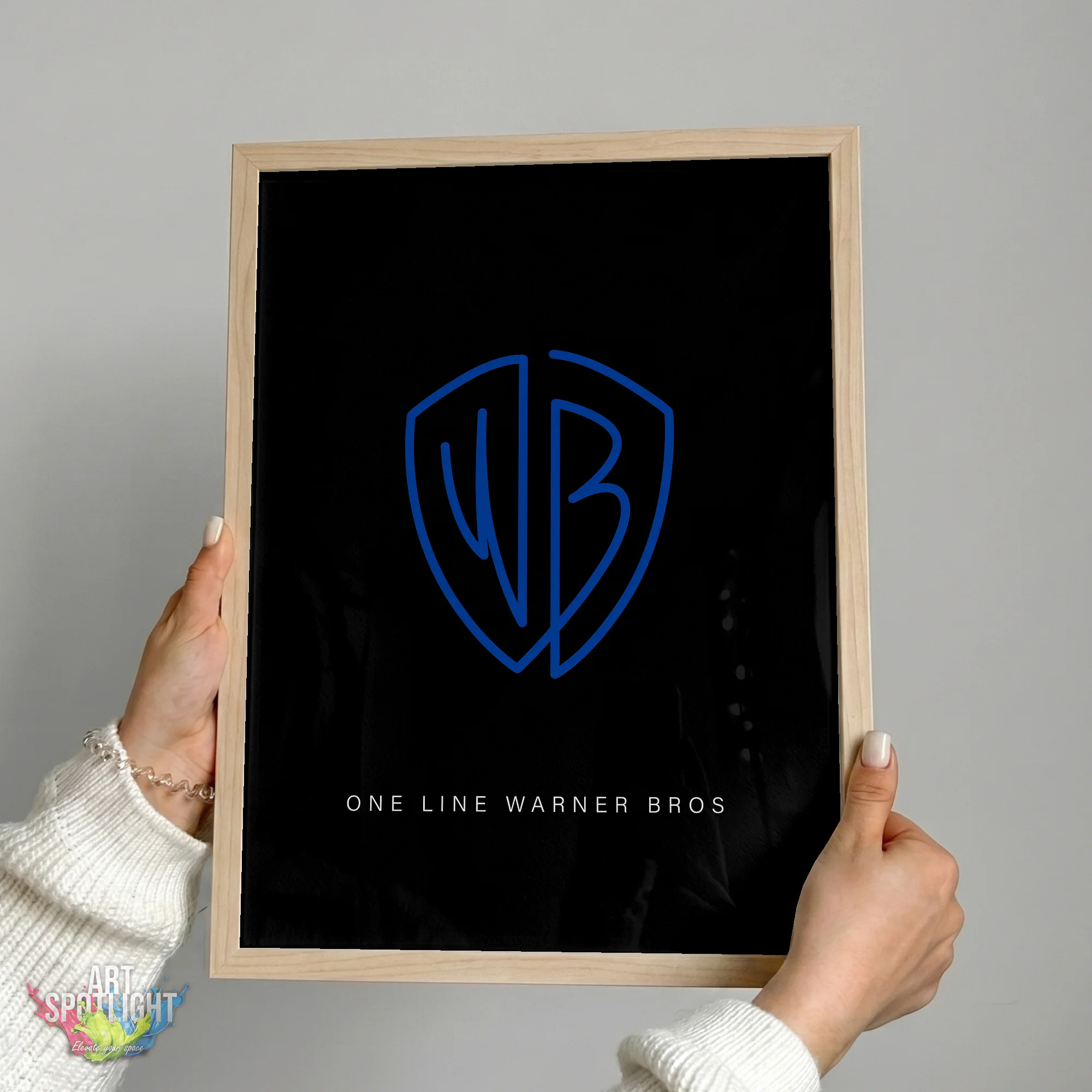 WARNER BROS ONE LINE LOGO