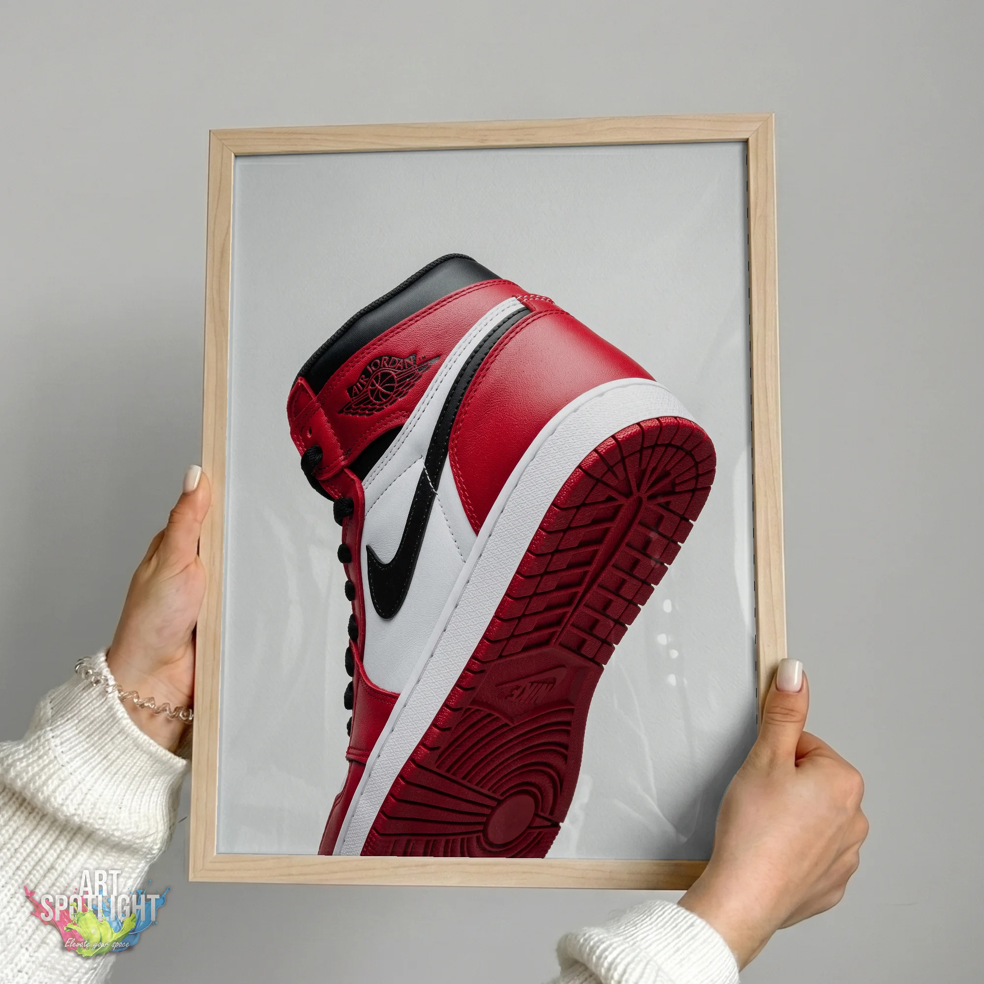 AIR JORDAN 1 RED AND WHITE