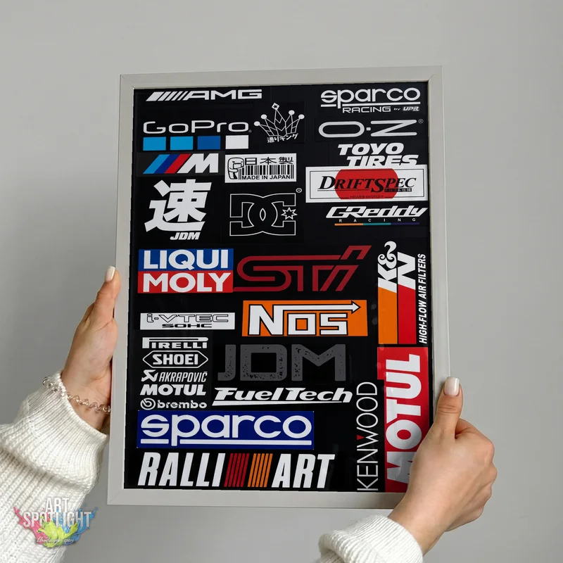 MOTORSPORT AND JDM LOGOS