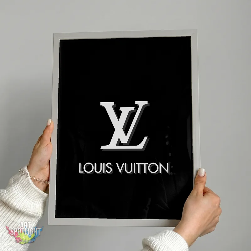 LOUIS VUITTON WHITE LOGO