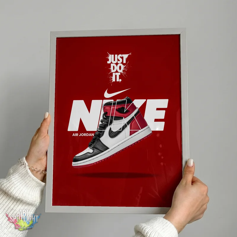 AIR JORDAN 1 RED BACKGROUND