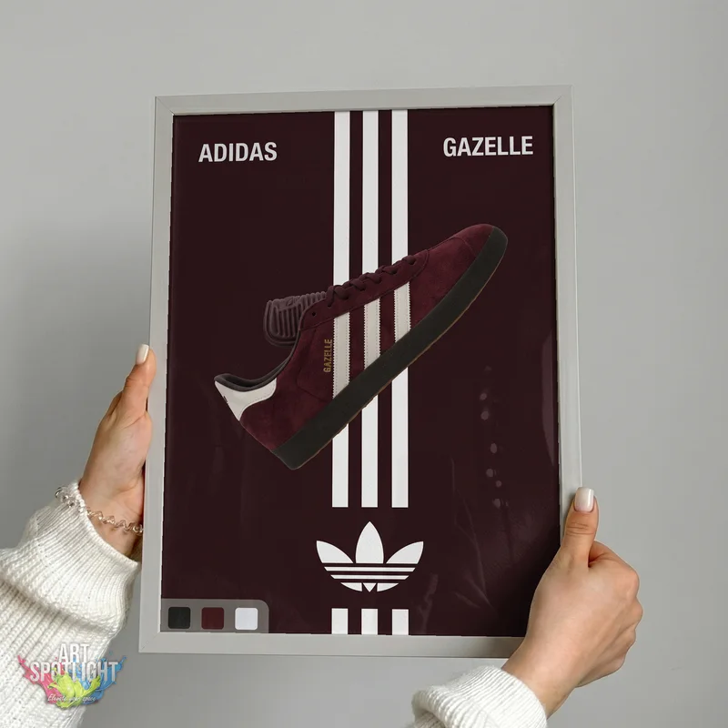 ADIDAS GAZELLE BURGUNDY