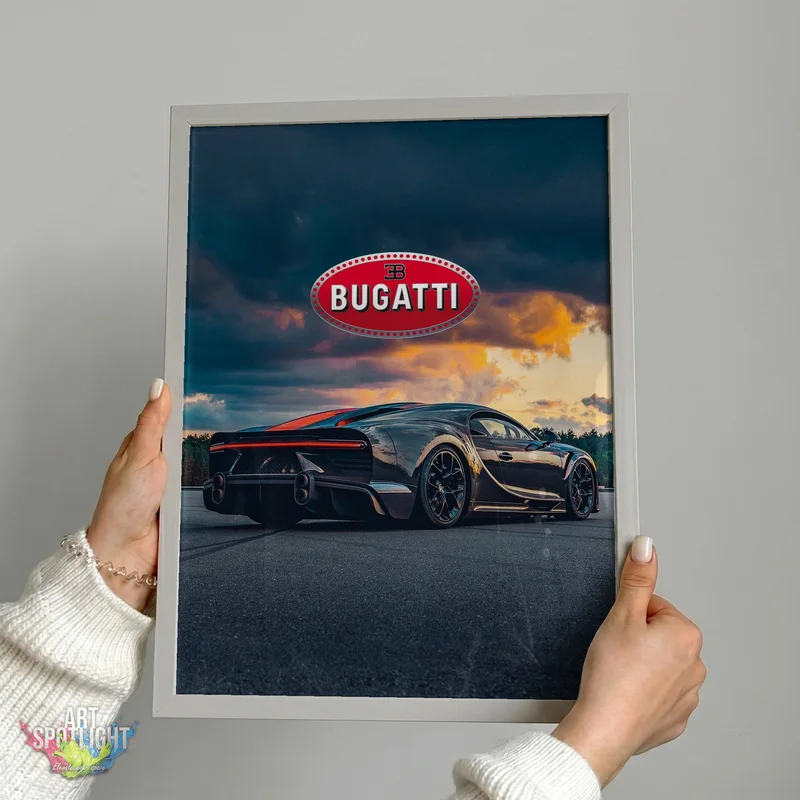 BUGATTI AT SUNSET
