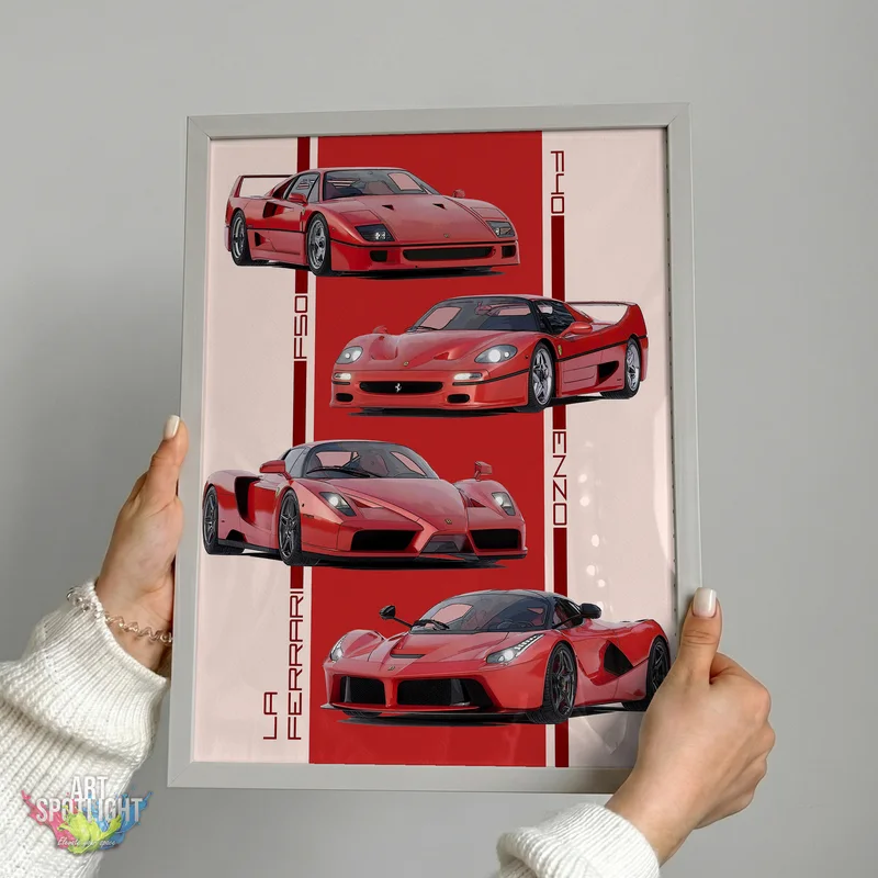 FERRARI SUPERCAR EVOLUTION