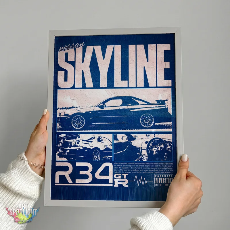 NISSAN SKYLINE GT-R R34
