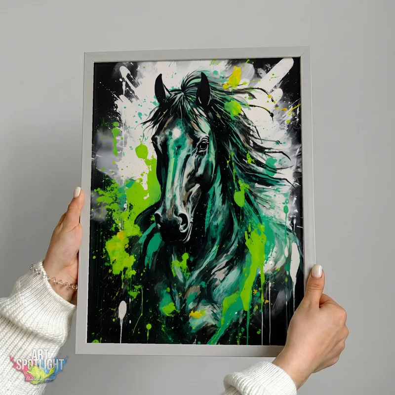 EMERALD HORSE PORTRAIT