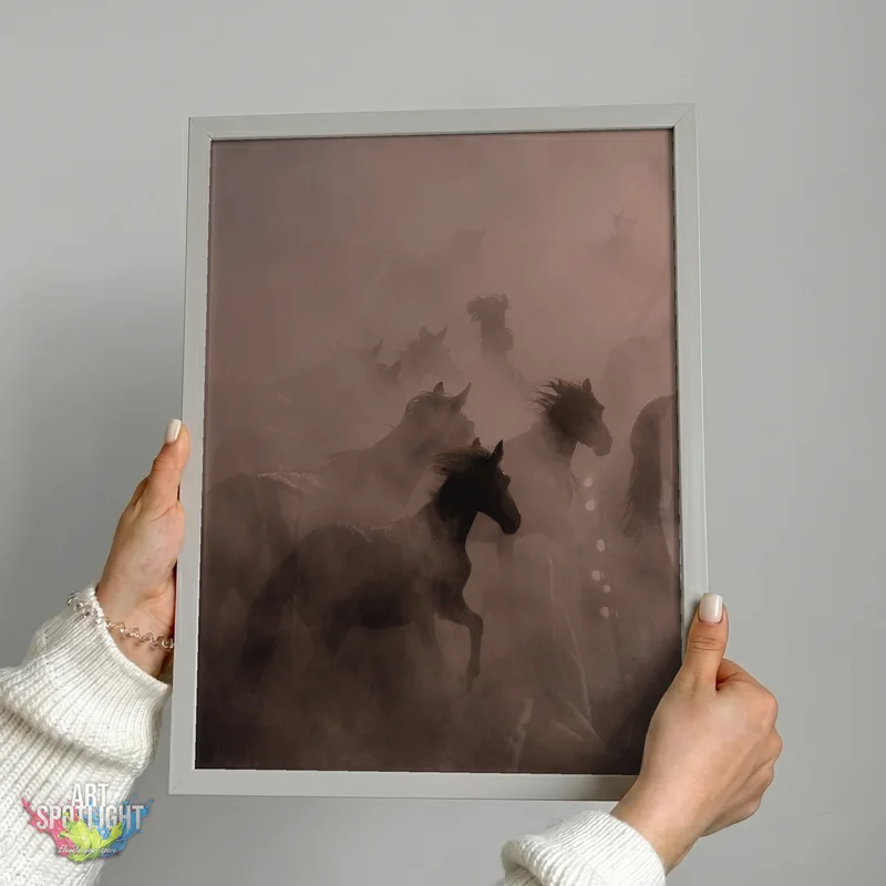 HORSES IN THE DUST
