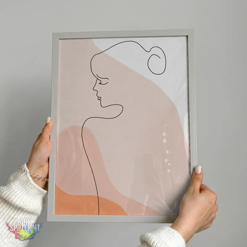 WOMAN IN PROFILE